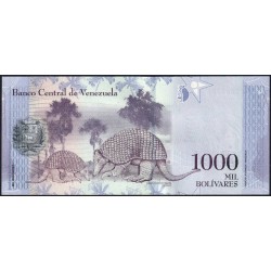 Venezuela - Pick 95b - 1'000 bolivares - Série K - 23/03/2017 - Etat : NEUF