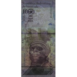 Venezuela - Pick 95b - 1'000 bolivares - Série K - 23/03/2017 - Etat : NEUF