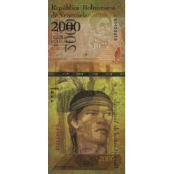 Venezuela - Pick 96b - 2'000 bolivares - Série C - 18/08/2016 - Etat : NEUF