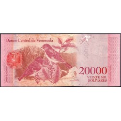 Venezuela - Pick 99c - 20'000 bolivares - Série D - 13/12/2017 - Etat : NEUF