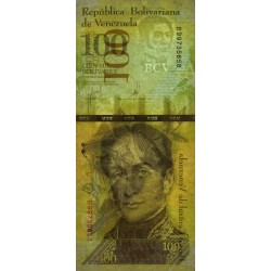 Venezuela - Pick 100b_3 - 100'000 bolivares - Série B - 13/12/2017 - Etat : NEUF