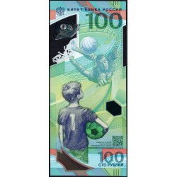 Fédération de Russie - Pick 280x - 100 roubles - Série AA - 2018 - Polymère commémo. - Etat : NEUF