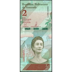 Venezuela - Pick 101 - 2 bolivares - Série D - 15/01/2018 - Etat : NEUF