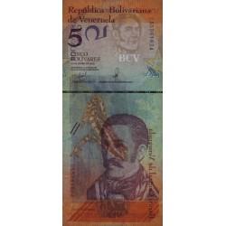 Venezuela - Pick 102 - 5 bolivares - Série C - 15/01/2018 - Etat : NEUF