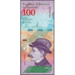 Venezuela - Pick 106c - 100 bolivares - Série D - 18/05/2018 - Etat : NEUF