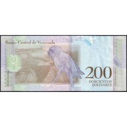 Venezuela - Pick 107b - 200 bolivares - Série P - 13/03/2018 - Etat : NEUF