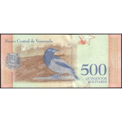 Venezuela - Pick 108b - 500 bolivares - Série P - 18/05/2018 - Etat : NEUF