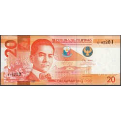 Philippines - Pick 230b_1 - 20 piso - Série E- 2023 - Etat : NEUF