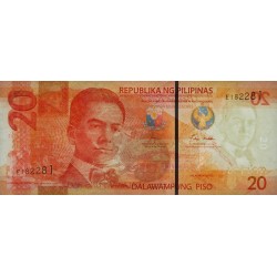Philippines - Pick 230b_1 - 20 piso - Série E- 2023 - Etat : NEUF
