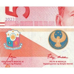 Philippines - Pick 231Aa_2 - 50 piso - Série QA - 2023 - Etat : NEUF