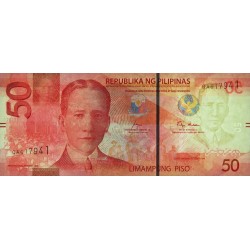 Philippines - Pick 231Aa_2 - 50 piso - Série QA - 2023 - Etat : NEUF