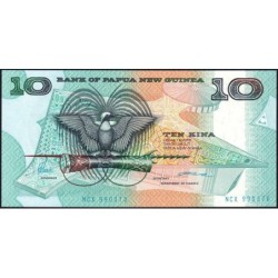 Papouasie Nouvelle-Guinée - Pick 9c - 10 kina - Série NCX - 1995 - Etat : NEUF