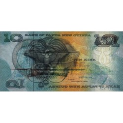Papouasie Nouvelle-Guinée - Pick 9c - 10 kina - Série NCX - 1995 - Etat : NEUF