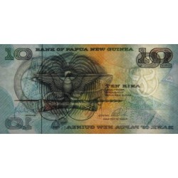 Papouasie Nouvelle-Guinée - Pick 9e - 10 kina - Série NER - 1998 - Etat : NEUF