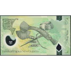 Papouasie Nouvelle-Guinée - Pick 50a - 2 kina - Série BW - 2017 - Polymère - Etat : NEUF