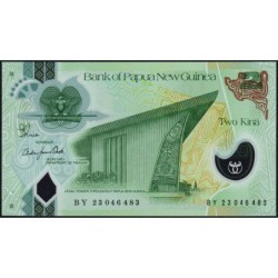 Papouasie Nouvelle-Guinée - Pick 50c - 2 kina - Série BW - 2023 - Polymère - Etat : NEUF