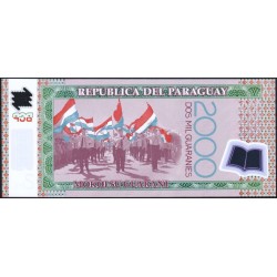 Paraguay - Pick 228e - 2'000 guaranies - Série E - 2023 - Polymère - Etat : NEUF