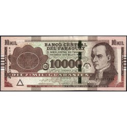 Paraguay - Pick A238d - 10'000 guaranies - Série K - 2024 - Etat : NEUF