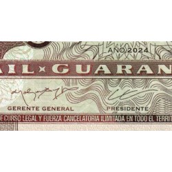 Paraguay - Pick A238d - 10'000 guaranies - Série K - 2024 - Etat : NEUF