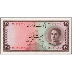 Iran - Pick 48 - 20 rials - Série 12 - 1948 - Etat : SPL+