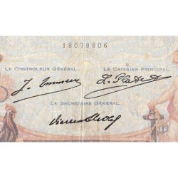 F 37-02 - 16/07/1928 - 1000 francs - Cérès et Mercure - Série D.724 - Etat : TB