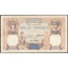 F 37-03 - 08/01/1929 - 1000 francs - Cérès et Mercure - Série D.768 - Etat : TB-