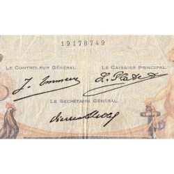 F 37-03 - 08/01/1929 - 1000 francs - Cérès et Mercure - Série D.768 - Etat : TB-