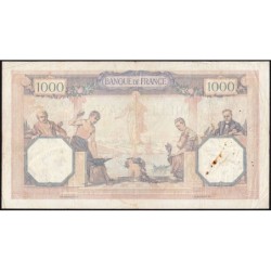 F 37-03 - 10/01/1929 - 1000 francs - Cérès et Mercure - Série R.774 - Etat : TB+