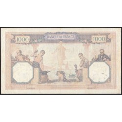 F 37-04 - 02/01/1930 - 1000 francs - Cérès et Mercure - Série H.782 - Etat : TB+
