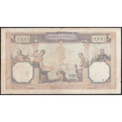 F 37-05 - 10/04/1930 - 1000 francs - Cérès et Mercure - Série L.897 - Etat : TB