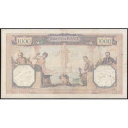 F 37-05 - 28/08/1930 - 1000 francs - Cérès et Mercure - Série O.995 - Etat : TB