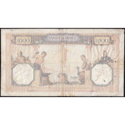 F 37-05 - 06/11/1930 - 1000 francs - Cérès et Mercure - Série C.1057 - Etat : B