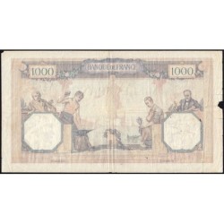 F 37-06 - 19/03/1931 - 1000 francs - Cérès et Mercure - Série S.1284 - Etat : B+