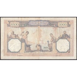 F 37-06 - 02/04/1931 - 1000 francs - Cérès et Mercure - Série J.1295 - Etat : TB-