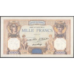 F 37-06 - 09/07/1931 - 1000 francs - Cérès et Mercure - Série F.1435 - Etat : SUP