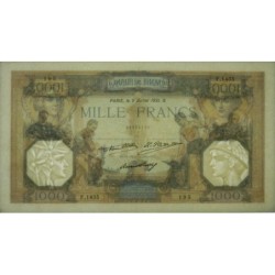 F 37-06 - 09/07/1931 - 1000 francs - Cérès et Mercure - Série F.1435 - Etat : SUP