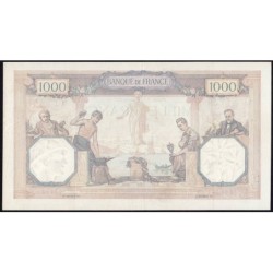 F 37-06 - 15/10/1931 - 1000 francs - Cérès et Mercure - Série K.1554 - Etat : TTB+ à SUP