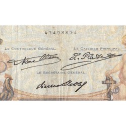 F 37-07 - 28/04/1932 - 1000 francs - Cérès et Mercure - Série T.1900 - Etat : B+