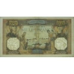 F 37-07 - 07/07/1932 - 1000 francs - Cérès et Mercure - Série B.2008 - Etat : TTB+ à SUP