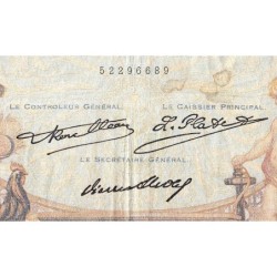 F 37-07 - 25/08/1932 - 1000 francs - Cérès et Mercure - Série X.2092 - Etat : TB-