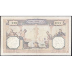 F 37-08 - 12/01/1933 - 1000 francs - Cérès et Mercure - Série P.2298 - Etat : TTB+ à SUP