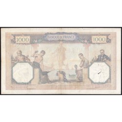 F 37-08 - 26/01/1933 - 1000 francs - Cérès et Mercure - Série F.2332 - Etat : TB
