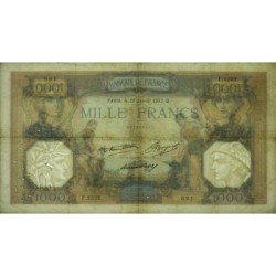F 37-08 - 26/01/1933 - 1000 francs - Cérès et Mercure - Série F.2332 - Etat : TB