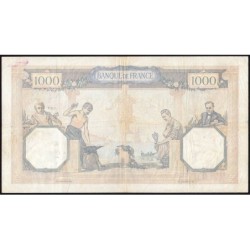 F 37-08 - 18/05/1933 - 1000 francs - Cérès et Mercure - Série J.2448 - Etat : TB+
