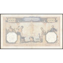 F 37-09 - 14/05/1936 - 1000 francs - Cérès et Mercure - Série J.2471 - Etat : TB+