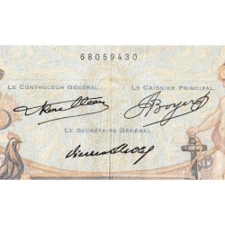 F 37-10 - 28/01/1937 - 1000 francs - Cérès et Mercure - Série K.2723 - Etat : TB