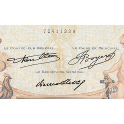 F 37-10 - 22/04/1937 - 1000 francs - Cérès et Mercure - Série M.2817 - Etat : TB