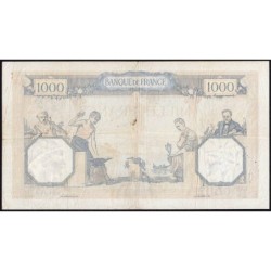 F 37-10 - 13/05/1937 - 1000 francs - Cérès et Mercure - Série M.2872 - Etat : TTB