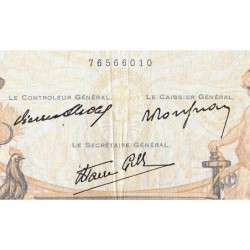 F 38-05 - 02/12/1937 - 1000 francs - Cérès et Mercure mod. - Série R.3063 - Etat : B+