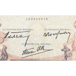F 38-30 - 20/10/1938 - 1000 francs - Cérès et Mercure mod. - Série T.4155 - Etat : TB+